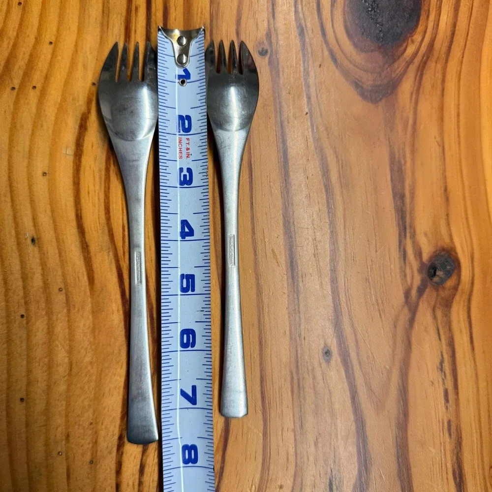 Dalia Olympia‎ Spain 18/10 Stainless Steel Flatware 9pc Spoons Forks MCM 60s